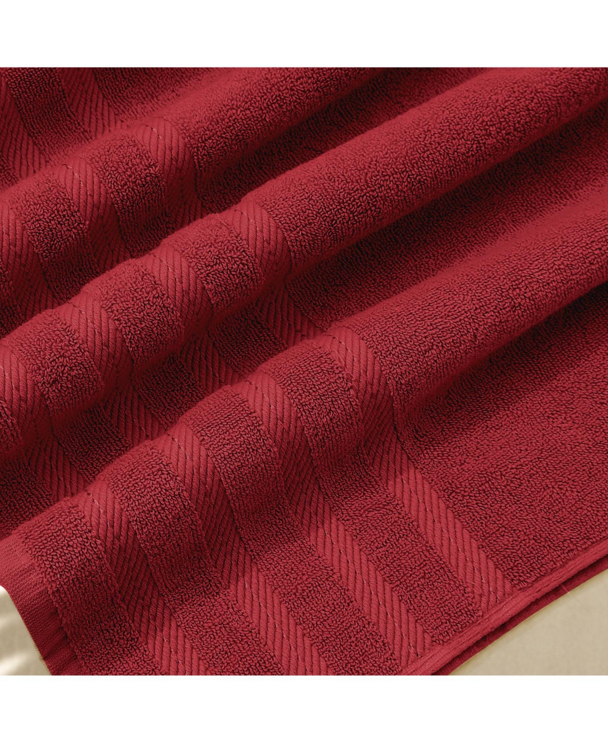 Luxury Soft & Absorbent 100% Ring Spun Cotton Towel Set for Bathroom, Shower, Spa - 6 Piece