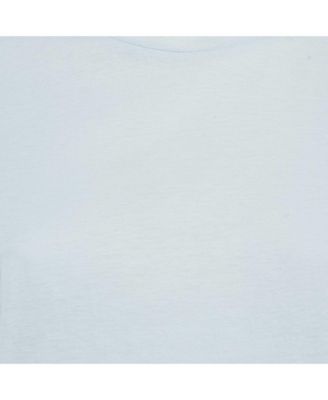 Women's Blue Logo Applique Jersey T-Shirt