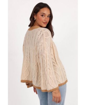 Women's Zina Contrast Cardigan