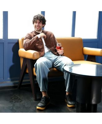 Men's Chocolate Brown Corduroy Rider Jacket