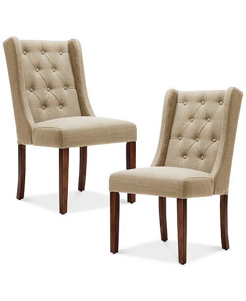 carriage & co. Bodell Set of 2 Dining Chairs, Quick Ship Furniture
