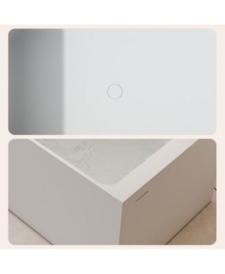 Freestanding Engineered Stone Bathtub