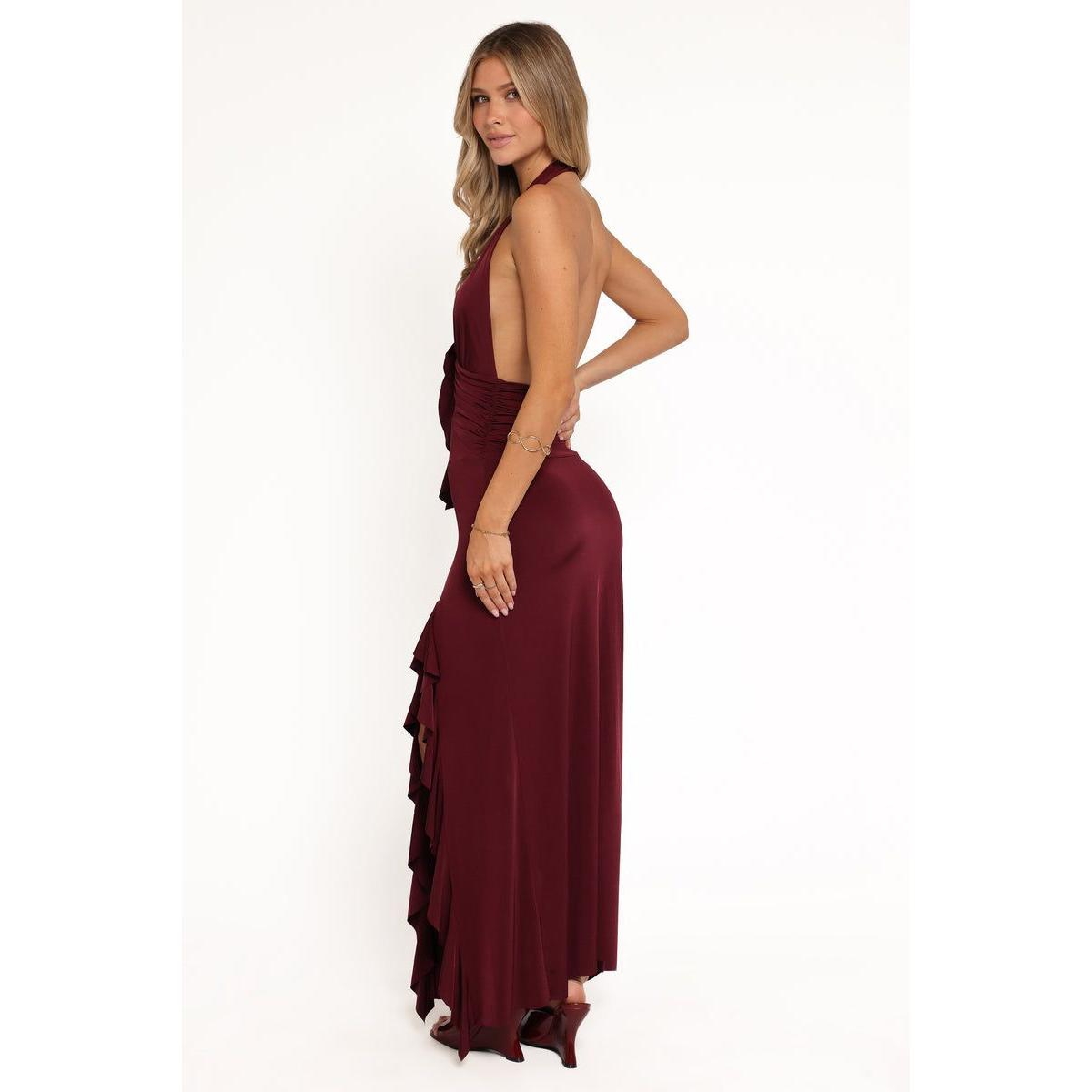 Petal and Pup Women's Leowna Halterneck Maxi Dress