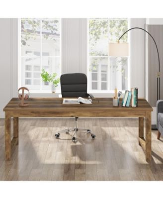 Modern Computer Desk, 63 x 31.5 inch Large Office Desk Computer Table Study Writing Table