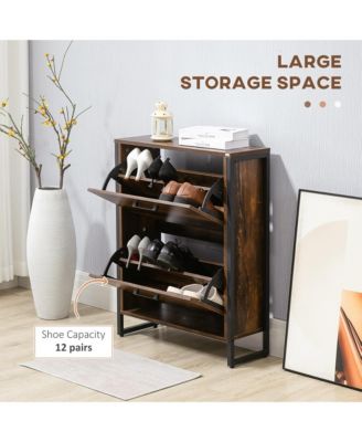 Slim Shoe Storage Cabinet
