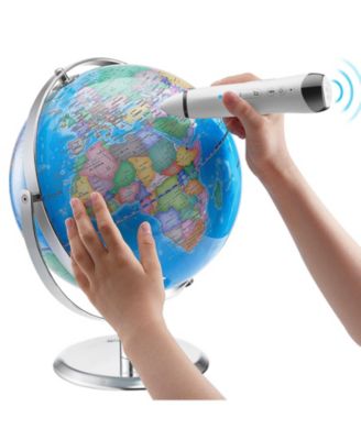 Talking World Globe 9" Interactive Educational Globe with Talking Pen