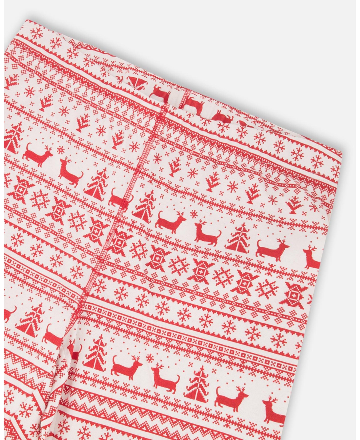 Deux par Women's Cotton Two-Piece Pajamas Fairisle - Adult