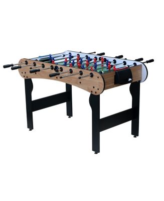 Baofuwish Rbied 5Ft 4 Pc MDF Steel Rods Foldable Foosball Soccer Table ...