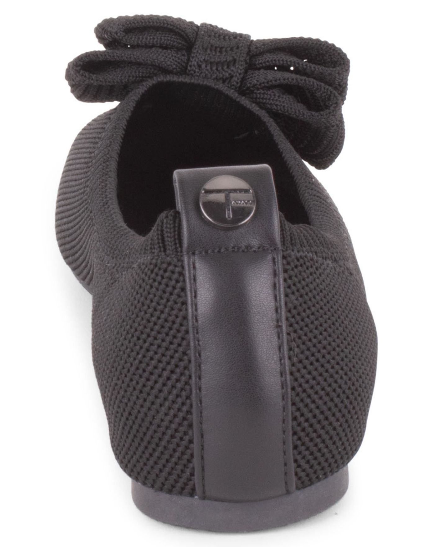 Женские балетки Tahari Sorrento Slip-On Ballet Flats, цвет: Чёрный — фото 3