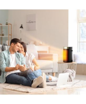 1500W Space Heater, Fast Heating & Energy Saving Portable Electric Heater with Remote, 5 Modes Adjustable Thermostat 24H Timer, Safe Quiet