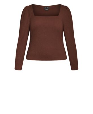 Plus Size Mysteria Top