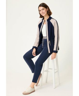 Women's Jersey Knit Zip Front Jacket