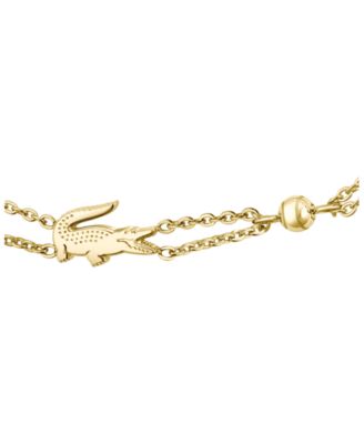 Women's Crocodile Double Chain Bracelet