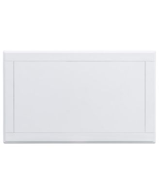 3 Drawer Nightstand Smooth Gliding Rails and Metal Handles