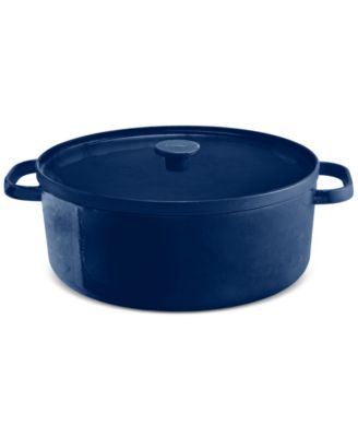 The Cellar - Enameled Cast Iron 7-Qt. Dutch Oven Blue