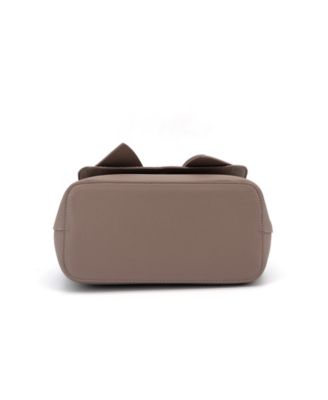 Noble Cross-Bow Embossed Small Satchel Bag