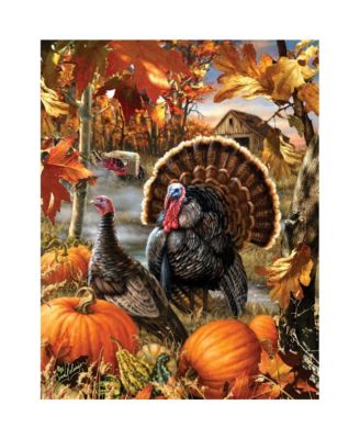 Gobbler Farms 1000 piece Jigsaw Puzzle for Adults Large Pieces Thanksgiving