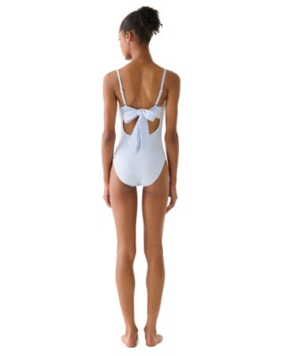 Women's Bow Back One-Piece Swimsuit
