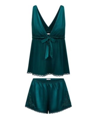 Women's Starsha Pajama Tank & Shorts Sleep Set