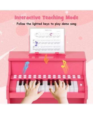 25 Key Kids Piano Keyboard with Teaching Mode