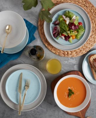 Speckled Assorted 12 Pc. Dinnerware Set, Service for 4, Exclusively at Macy's