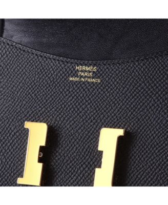 Pre-Owned HERMES Constance Slim Wallet Epsom