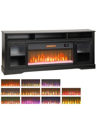 Modern Electric Fireplace TV Sd for TVs Up to 80 Inches,