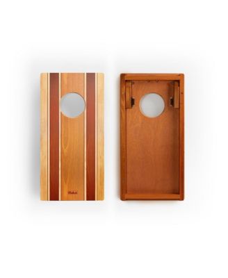 1ft x 2ft Classic Woody Compact Travel Cornhole Board Set