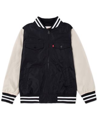 Levi's - Boys' 8-18 Colorblocked Bomber Jacket