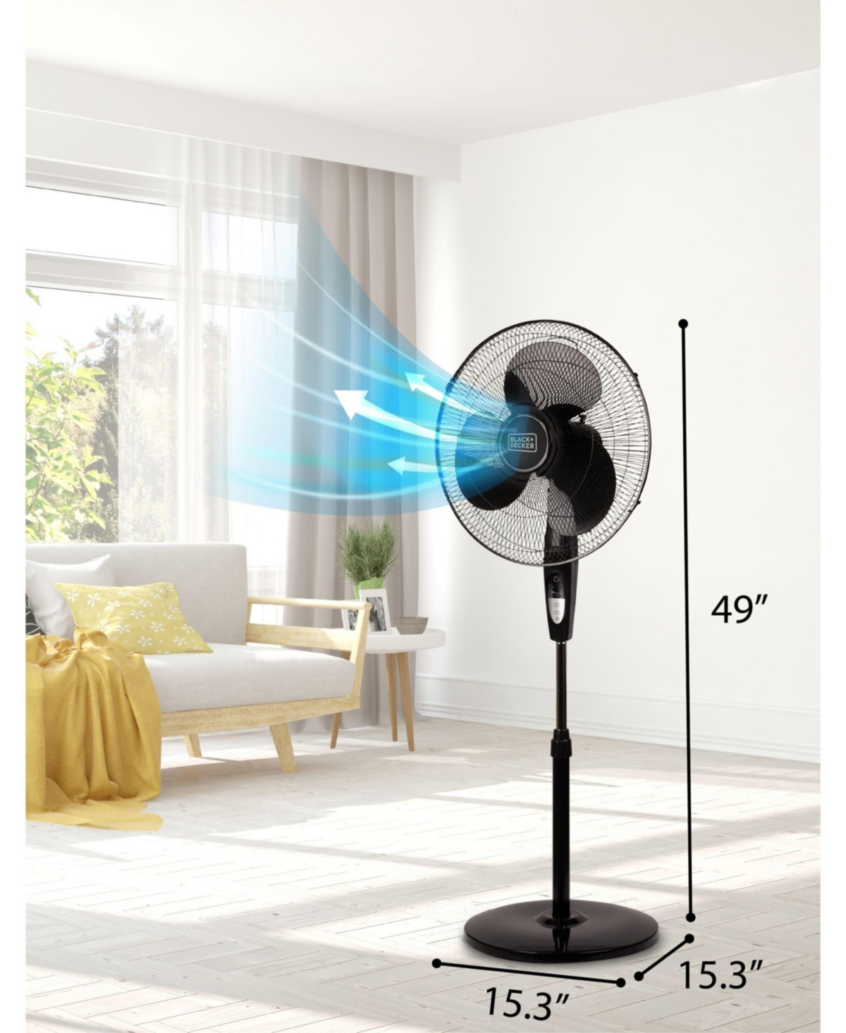 16 in. Stand Fan