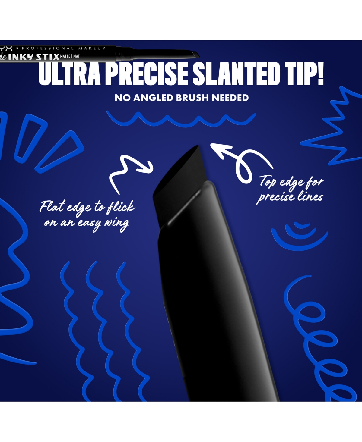 Nyx Professional Makeup Epic Inky Stix Mechanical Cream Gel Eyeliner, 0.003 oz.