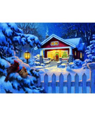 Christmas Bungalow 1000 piece Jigsaw Puzzle for Adults Christmas