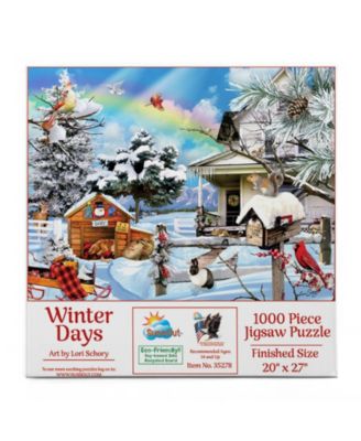Winter Days 1000 piece Jigsaw Puzzle for Adults Christmas