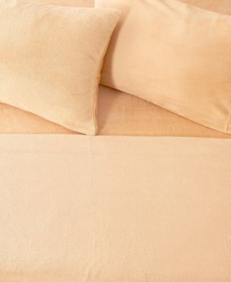 Linery & Co Ultra Soft & Cozy Velvet Plush Fleece Printed Sheet Set