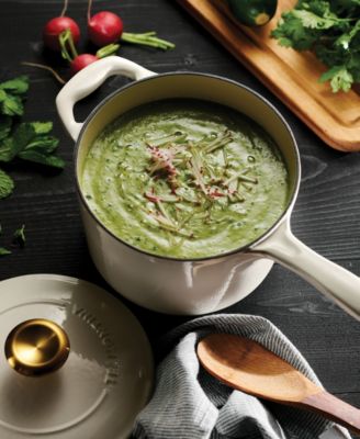 Bestow Enameled Cast Iron 2.5-Quart Saucepan with Lid