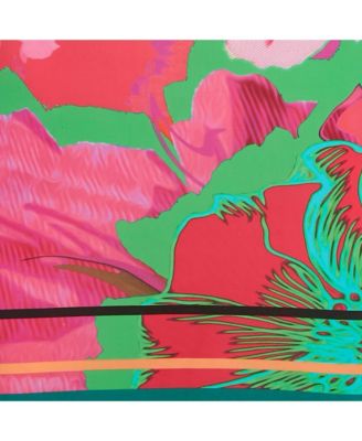 Womens Multicolor Printed Jersey Maxi Dress