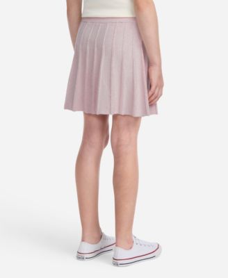 Girls' Pleated Sweater Skirt