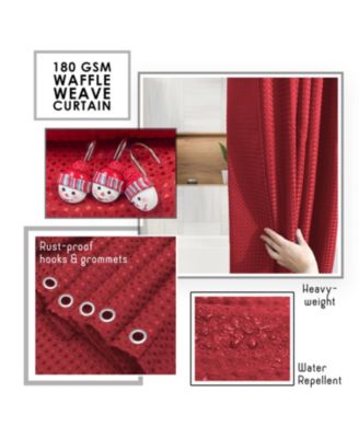 Complete Holiday Bathroom Decor & Accessory Set with Shower Caddy Set