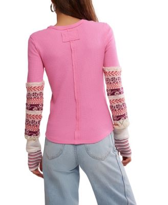Women's All In Cuff Long-Sleeve Top