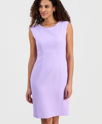 Women's Stretch Crepe Sheath Dress