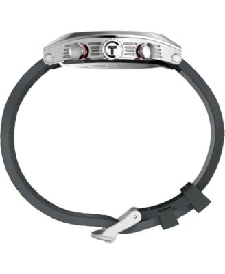 Men's Quartz Analog Brown Leather Watch, 42mm