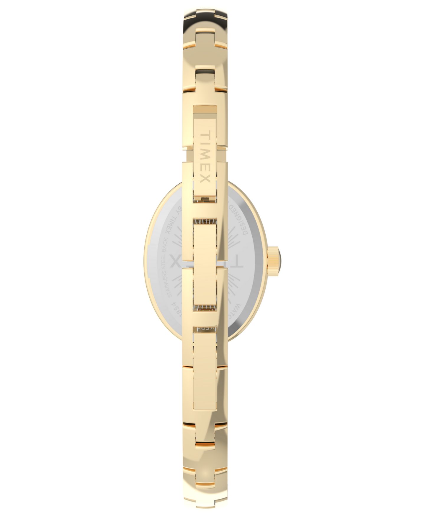 Женские часы Timex Quartz Analog Gold-Tone Stainless Steel Watch, 19mm — фото 3