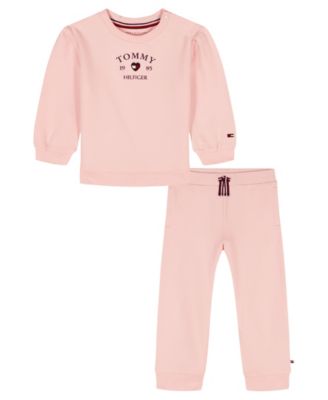 Baby Girls' Fleece Top and Pants, 2-Piece Set
