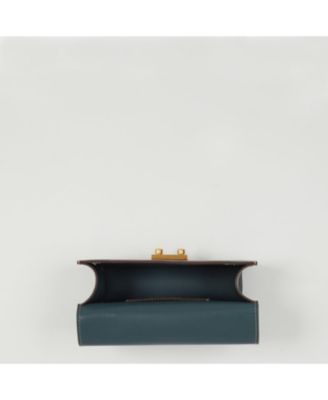 Top Handle Leather Crossbody Bag Small Purse