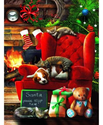 Santa Stop Here 300 piece Jigsaw Puzzle for Adults Christmas