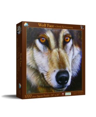 Wolf Face 1000 piece Jigsaw Puzzle for Adults