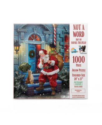 Not a Word 1000 piece Jigsaw Puzzle for Adults Christmas