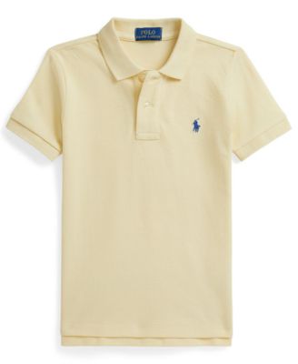 Toddler and Little Boys Cotton Short Sleeve Polo