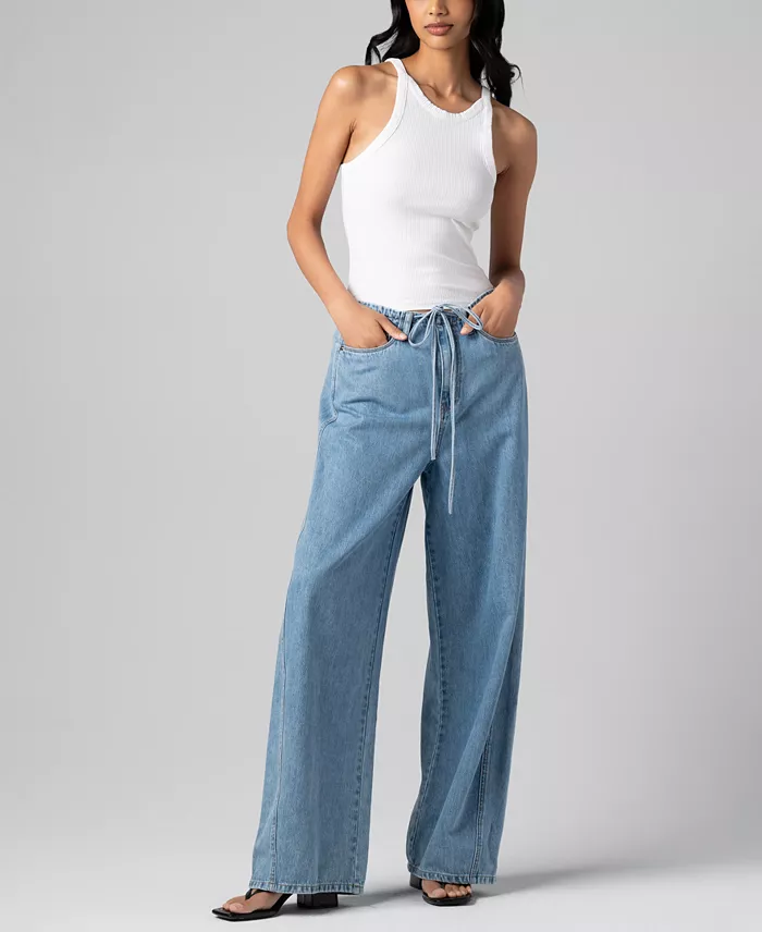 Women's Low-Rise Baggy Fit Jeans - thumbnail 2