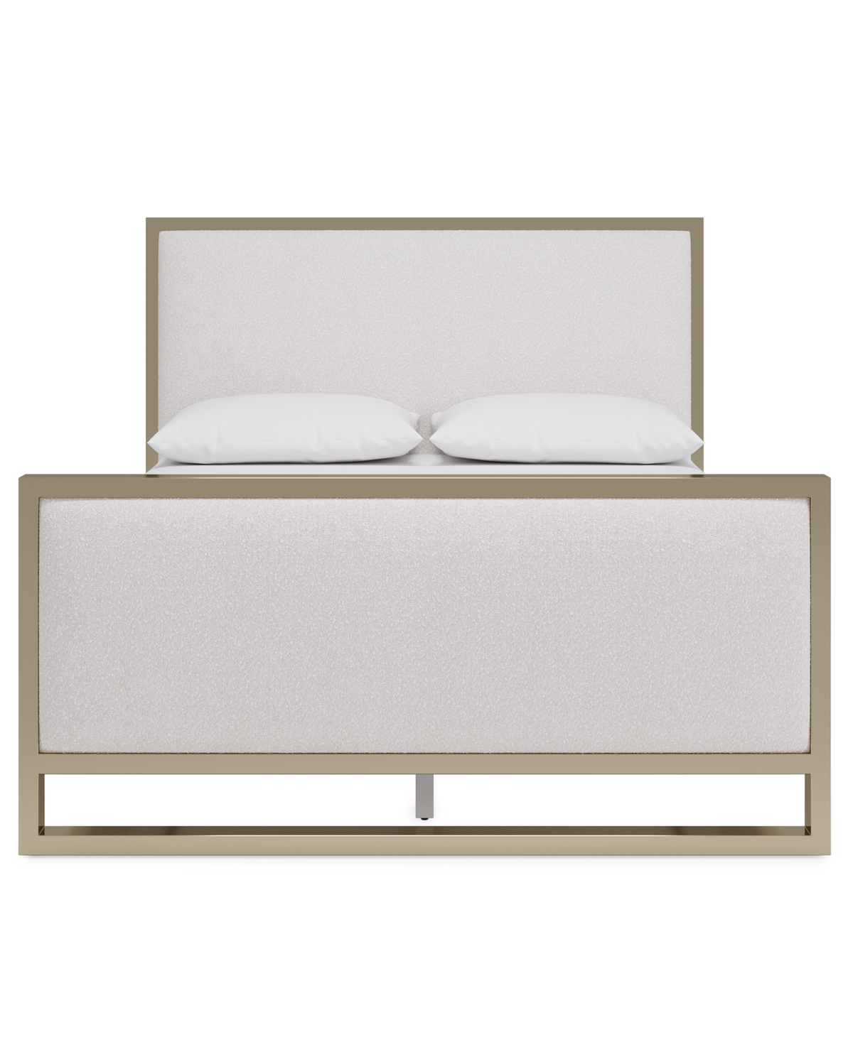 Furniture Emila 3-Pc. Upholstered Queen Bedroom Set Bed, 2-Drawer Nightstand and Chest